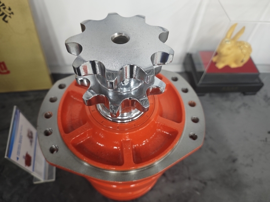 2850-5100 N.m Moteur hydraulique en fonte fonctionnant à 100-125 r/min