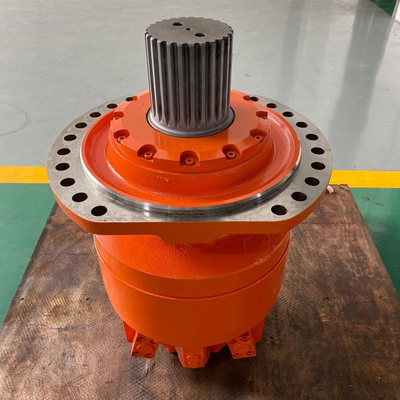 Couleur personnalisée Moteur hydraulique Poclain 2343-3490 N.m. couple 0-150 R/min Vitesse