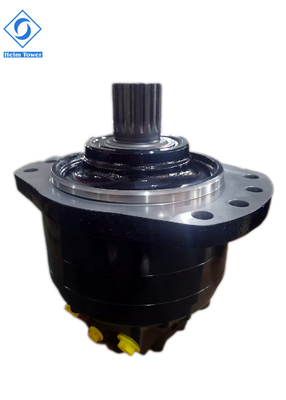 Moteur hydraulique de la série Poclain MS noir 0-150 tours/min avec régulateur de vitesse