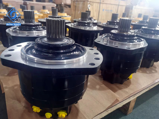 Moteur hydraulique de la série Poclain MS noir 0-150 tours/min avec régulateur de vitesse
