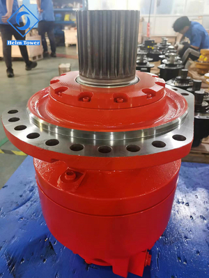 Moteur hydraulique en fonte de 2950 à 5100 Nm de couple maximal autorisé