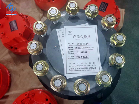Moteur hydraulique de qualité industrielle 100-125 r/min avec conception personnalisée