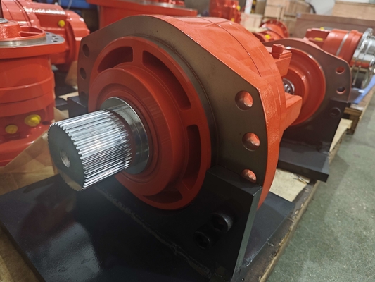 Moteur à piston hydraulique à couple en fonte 2950-5100 Nm