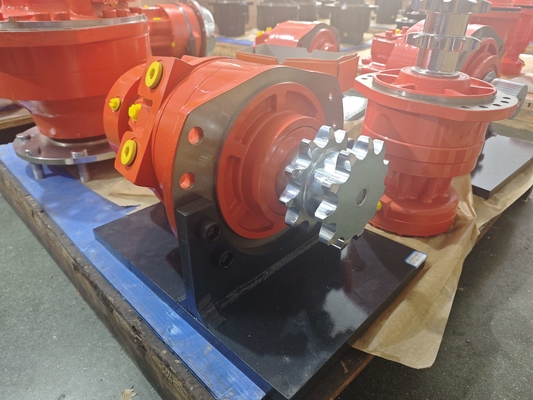 Moteur à piston hydraulique à couleur personnalisée