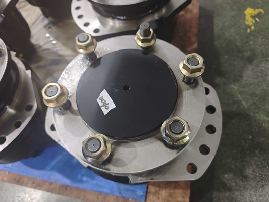 Le moteur hydraulique à couleur personnalisée fournit un couple à basse vitesse pour les machines de construction