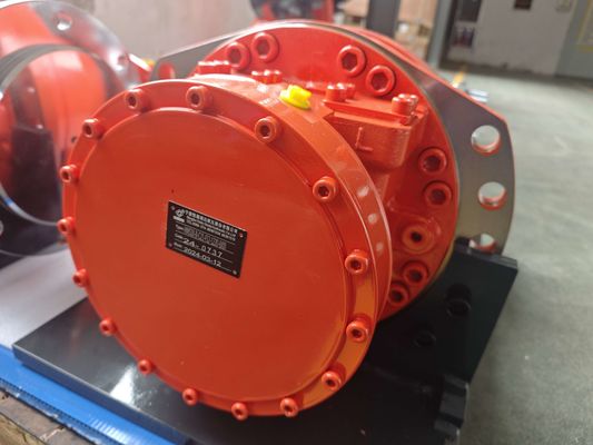 Moteur à piston hydraulique à vitesse simple / double 31,5 MPa Pression nominale pour les performances de vitesse