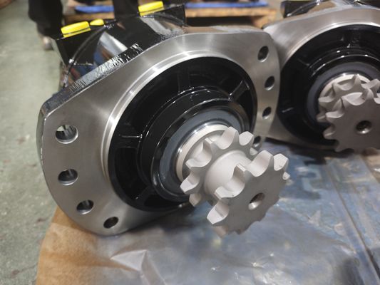 Construction Machinery Hydraulic Piston Motor Power Type Hydraulic Oil Suitable for 40 MPa Rated Pressure