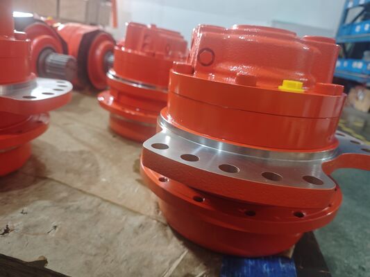Pression nominale 40 MPa Moteur à piston hydraulique Type de puissance de l'huile hydraulique Configurations à vitesse unique et double offertes