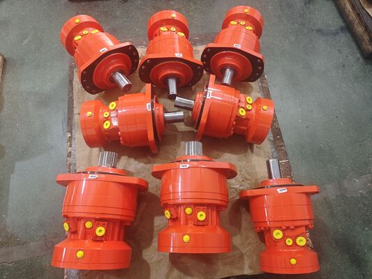 Huile hydraulique Moteur à piston hydraulique à double vitesse unique Construction parfaite Agriculture Machinerie marine Compatibilité