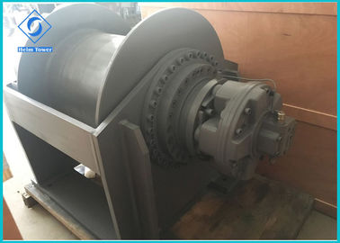 Ancre libre d'automne de double treuil hydraulique industriel simple de tambour pour la récupération de route