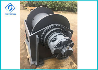 Ancre libre d'automne de double treuil hydraulique industriel simple de tambour pour la récupération de route