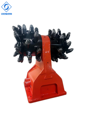 Coupeur de tambour HDC50 rotatoire hydraulique à faible bruit pour l'excavatrice
