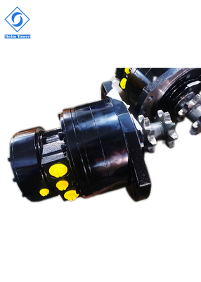 Couple élevé à vitesse réduite de moteur hydraulique de roue de Rexroth MCR05 avec le frein, contrôle à deux vitesses