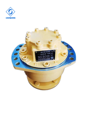 Moteur hydraulique jaune de roue d'entraînement pour le poclain mini ms02 pour la balayeuse de route