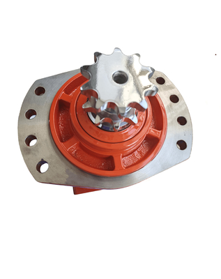 Moteur à piston hydraulique en fonte de fer pour travaux lourds couple 2950-5100 N.m Nominé pour 100-125 r/min