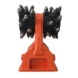 Basculez le coupeur de tambour hydraulique horizontal de broyeur HDC18 pour des excavatrices de Hyundai/Volvo